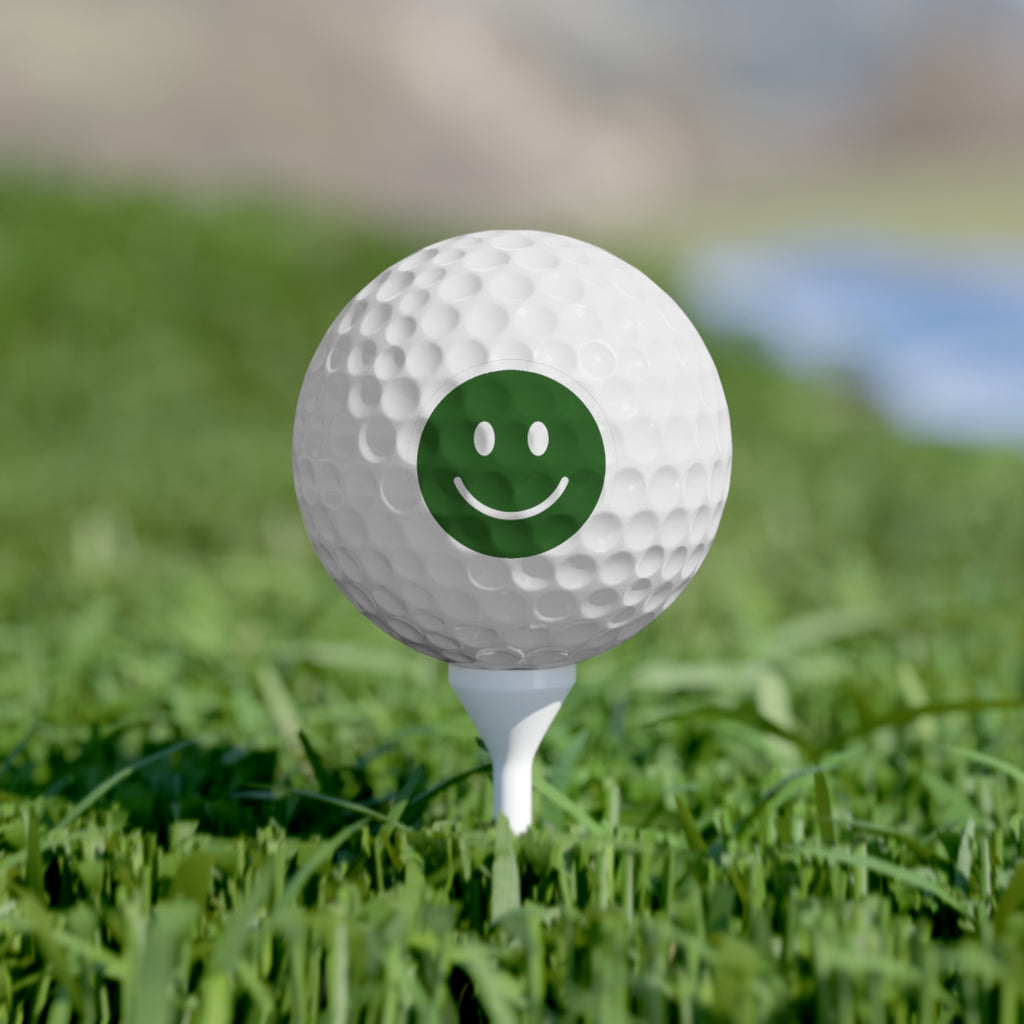 Smile Golf Balls, 6pcs