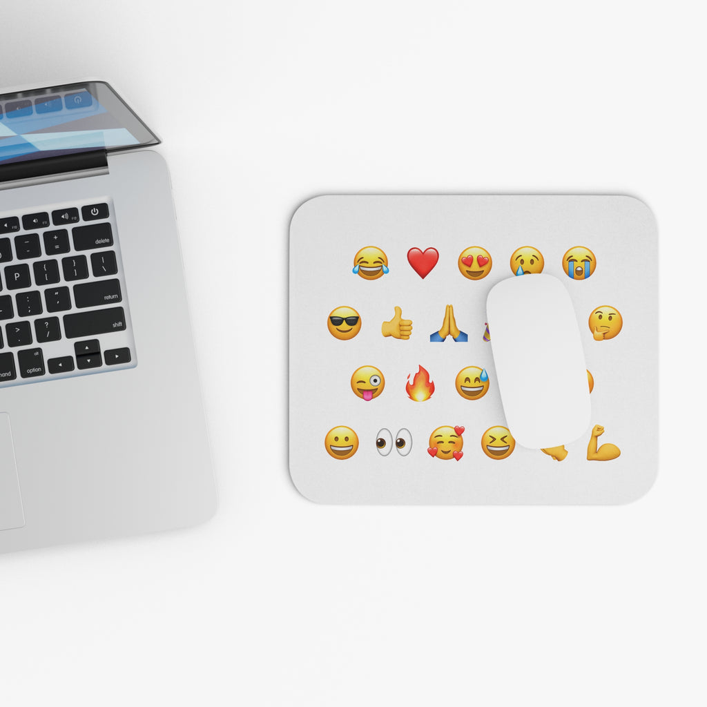 Emoji Grid Mouse Pad