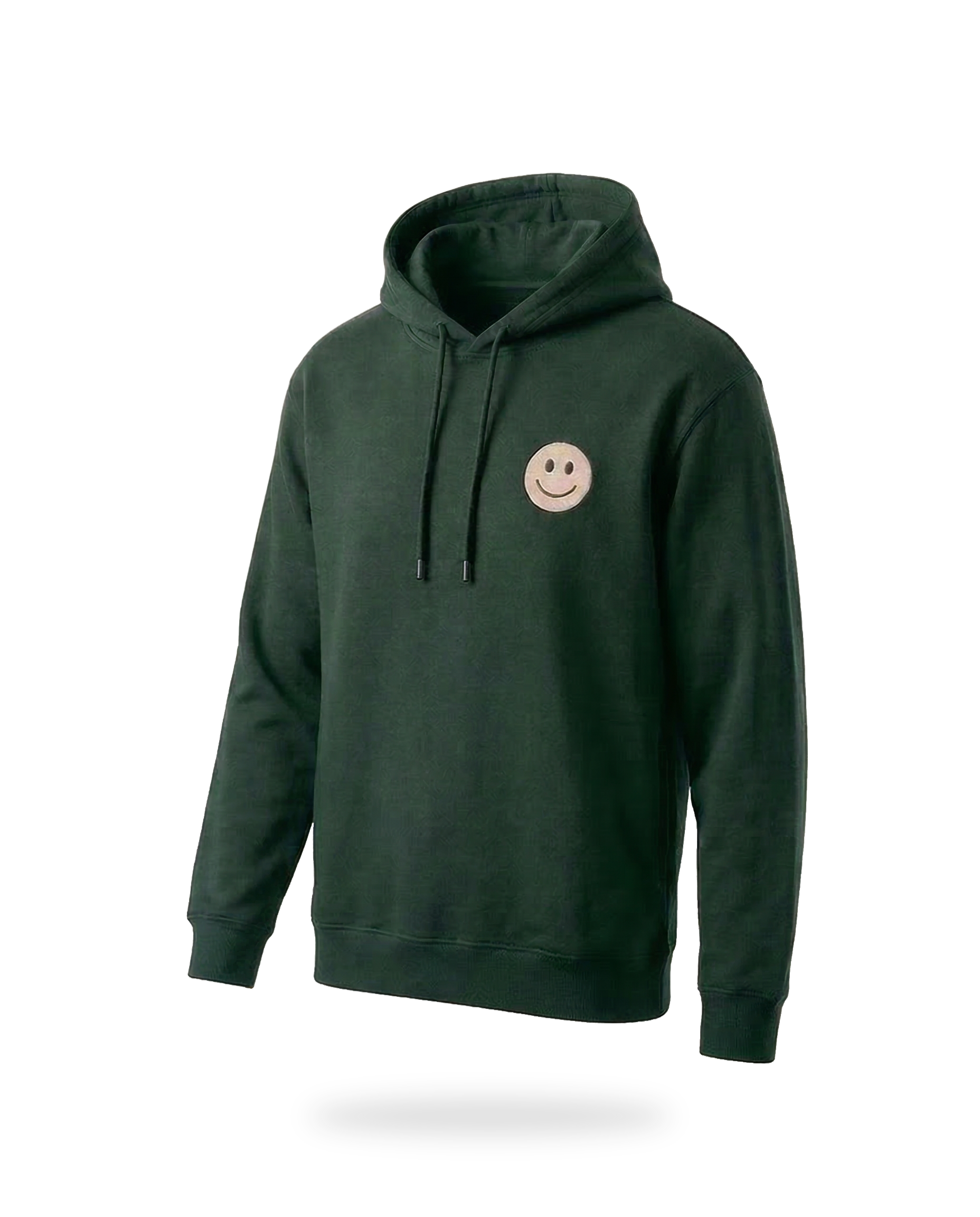 EM-JI HOODIE SMILE - DARK GREEN