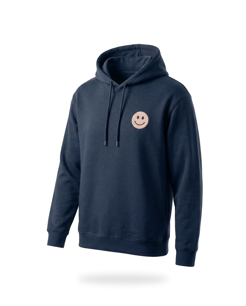 EM-JI HOODIE SMILE - NAVY
