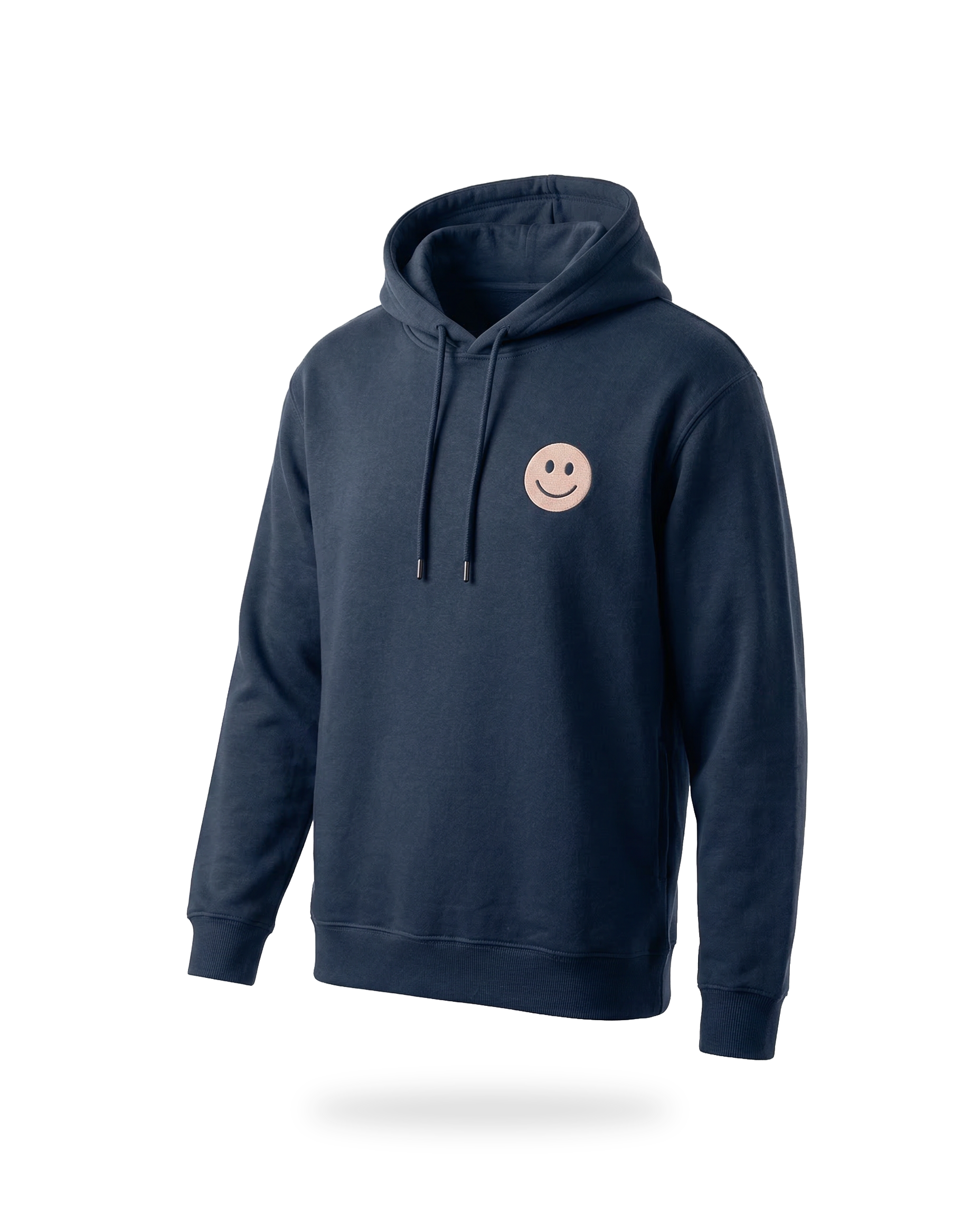 EM-JI HOODIE SMILE - NAVY