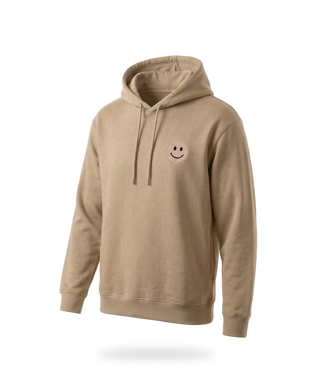 EM-JI HOODIE SMILE - SAND BEIGE