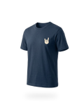 EM-JI T-SHIRT ROCK & ROLL NAVY