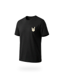 EM-JI T-SHIRT ROCK & ROLL BLACK