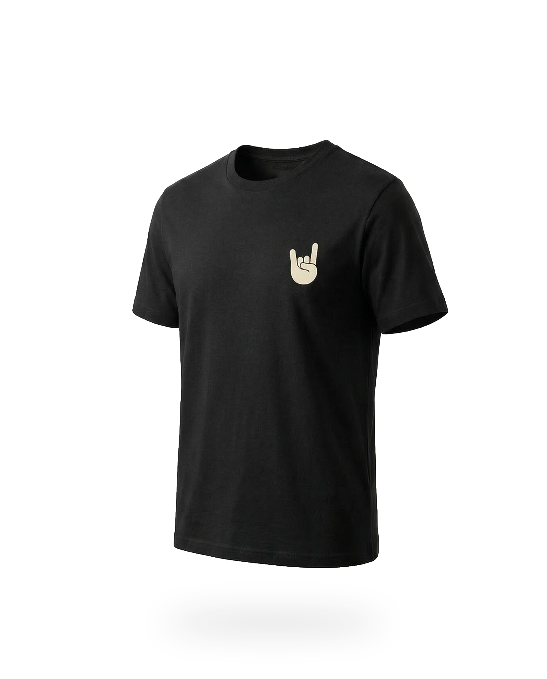 EM-JI T-SHIRT ROCK & ROLL BLACK