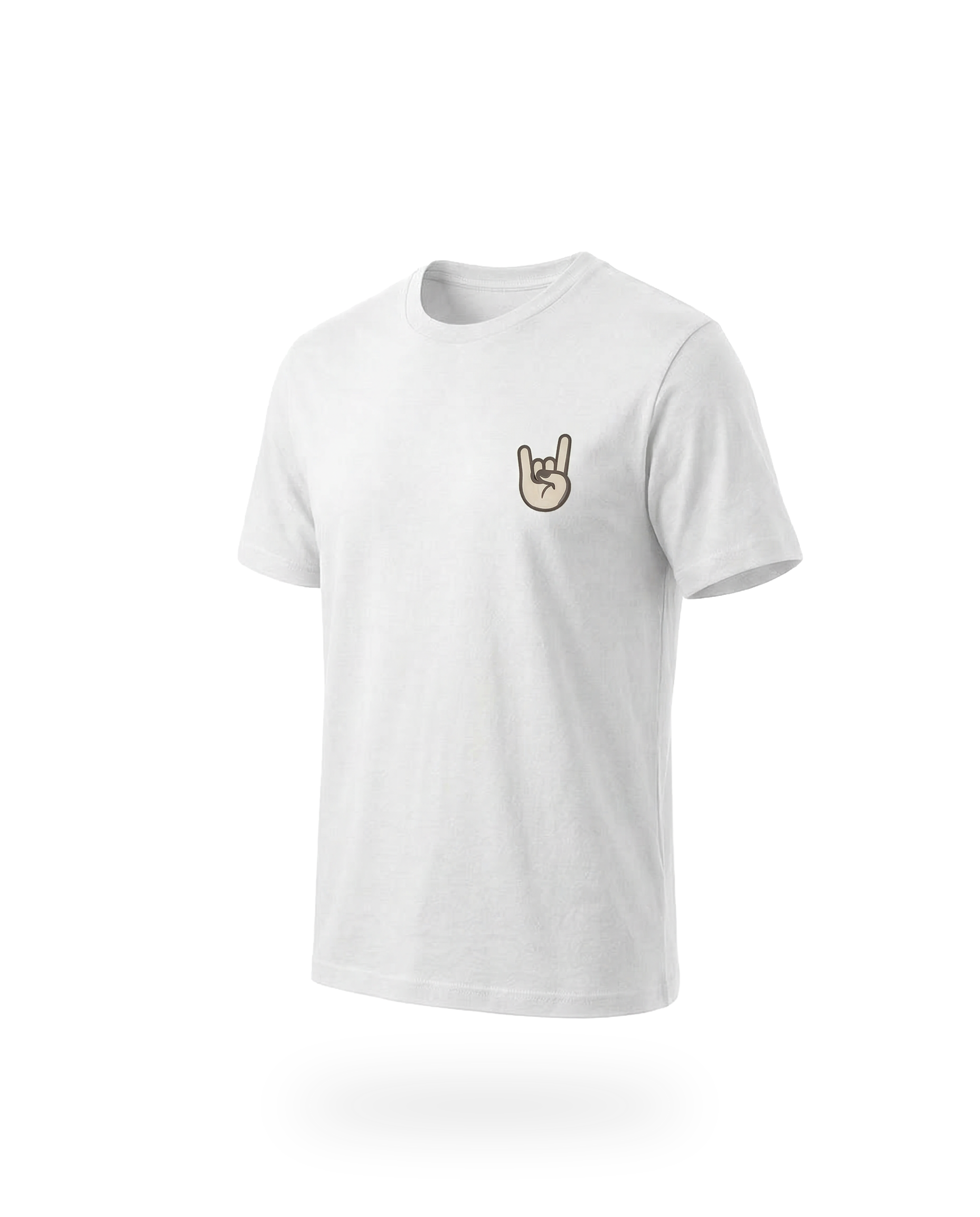 EM-JI T-SHIRT ROCK & ROLL WHITE