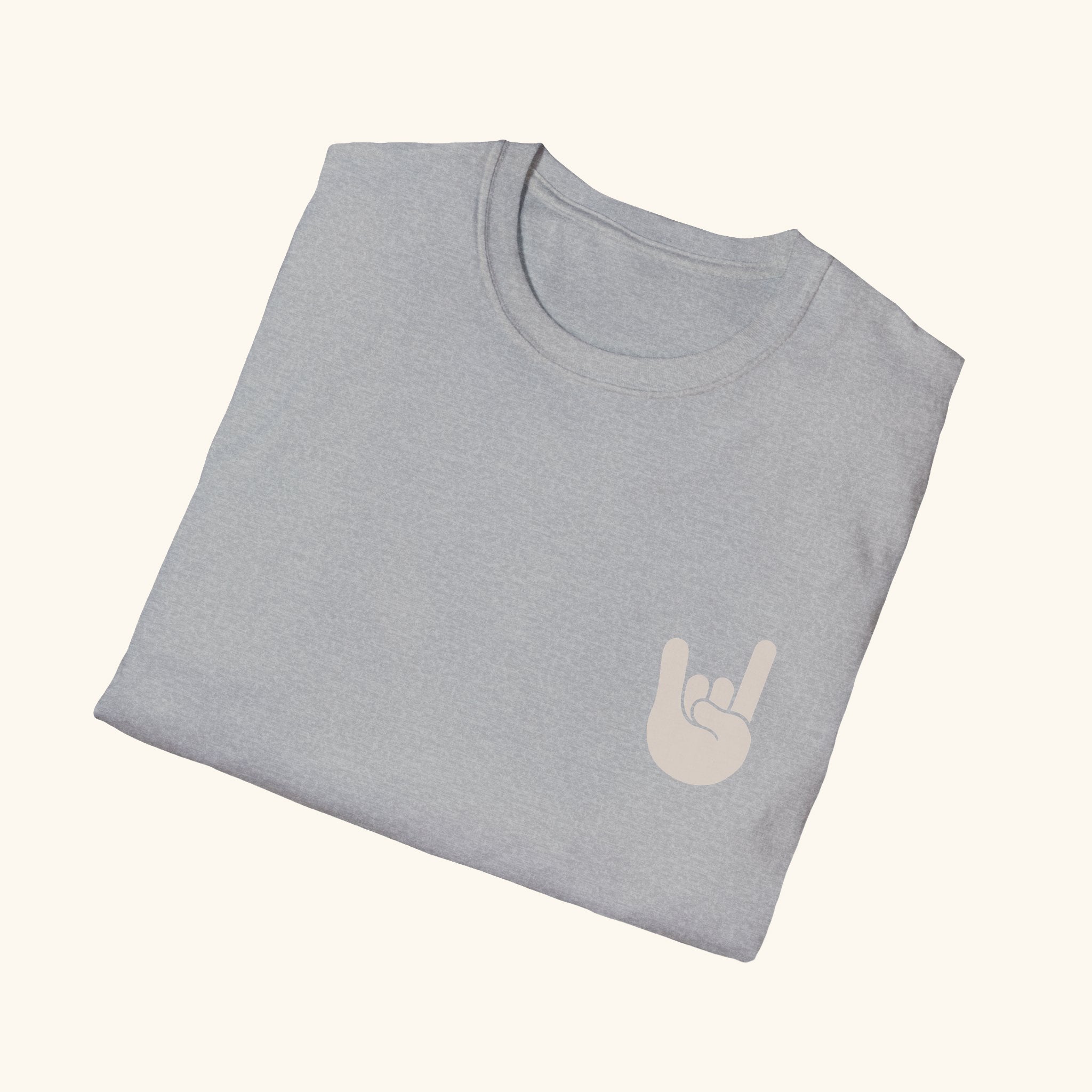 EM-JI T-SHIRT ROCK & ROLL GREY