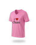 I LOVE CHAOS V-NECK TEE FOR HER