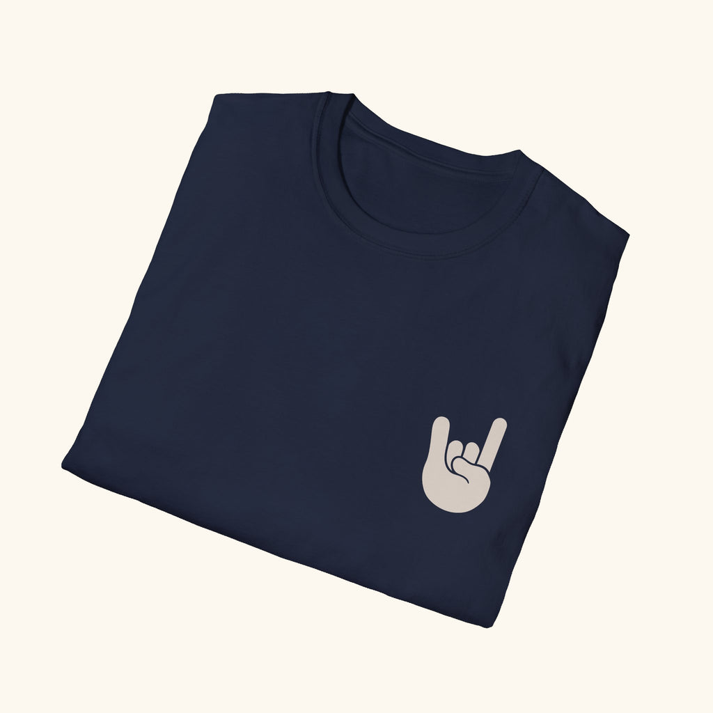 Navy EM-JI T-shirt
