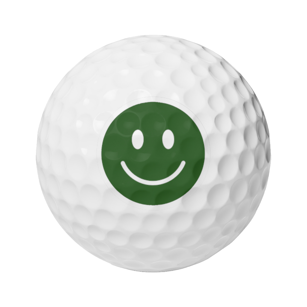 Smile Golf Balls, 6pcs