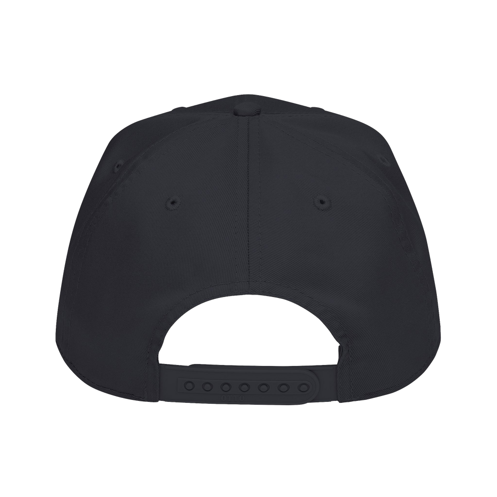 Mid Profile Baseball Cap Peace Black