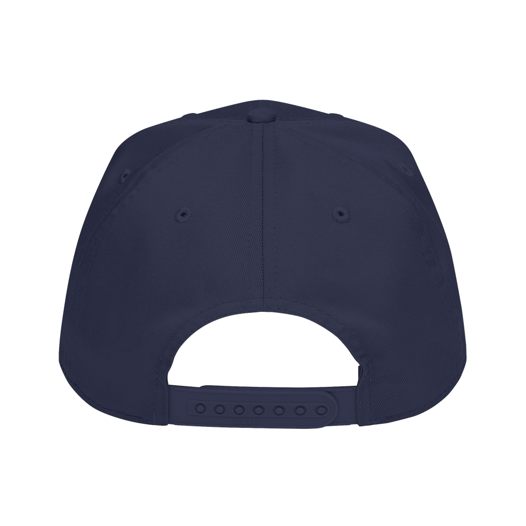 Mid Profile Baseball Cap Peace Navy