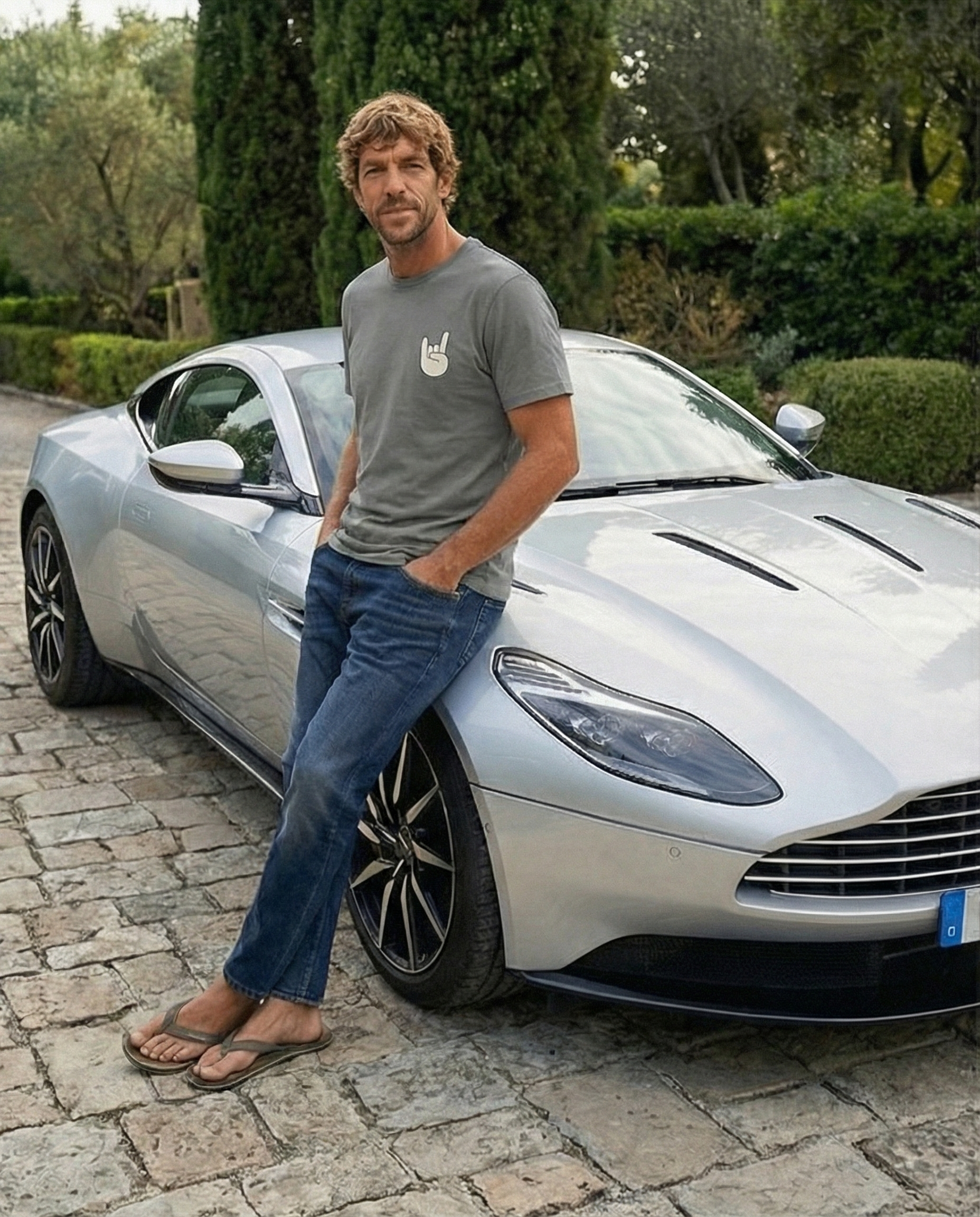 EM-JI T-SHIRT ROCK & ROLL GREY