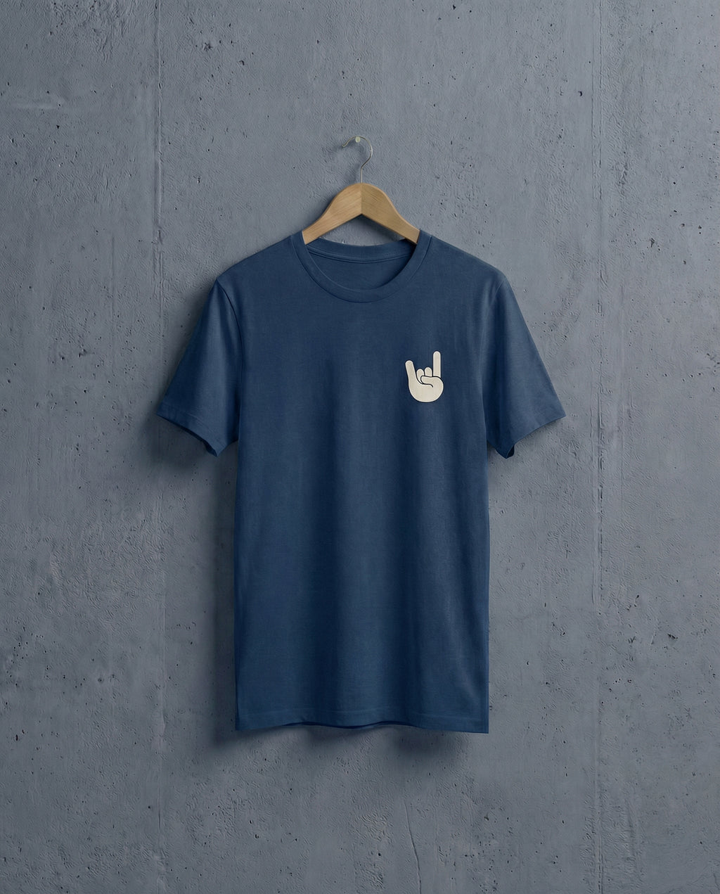 Navy EM-JI T-shirt