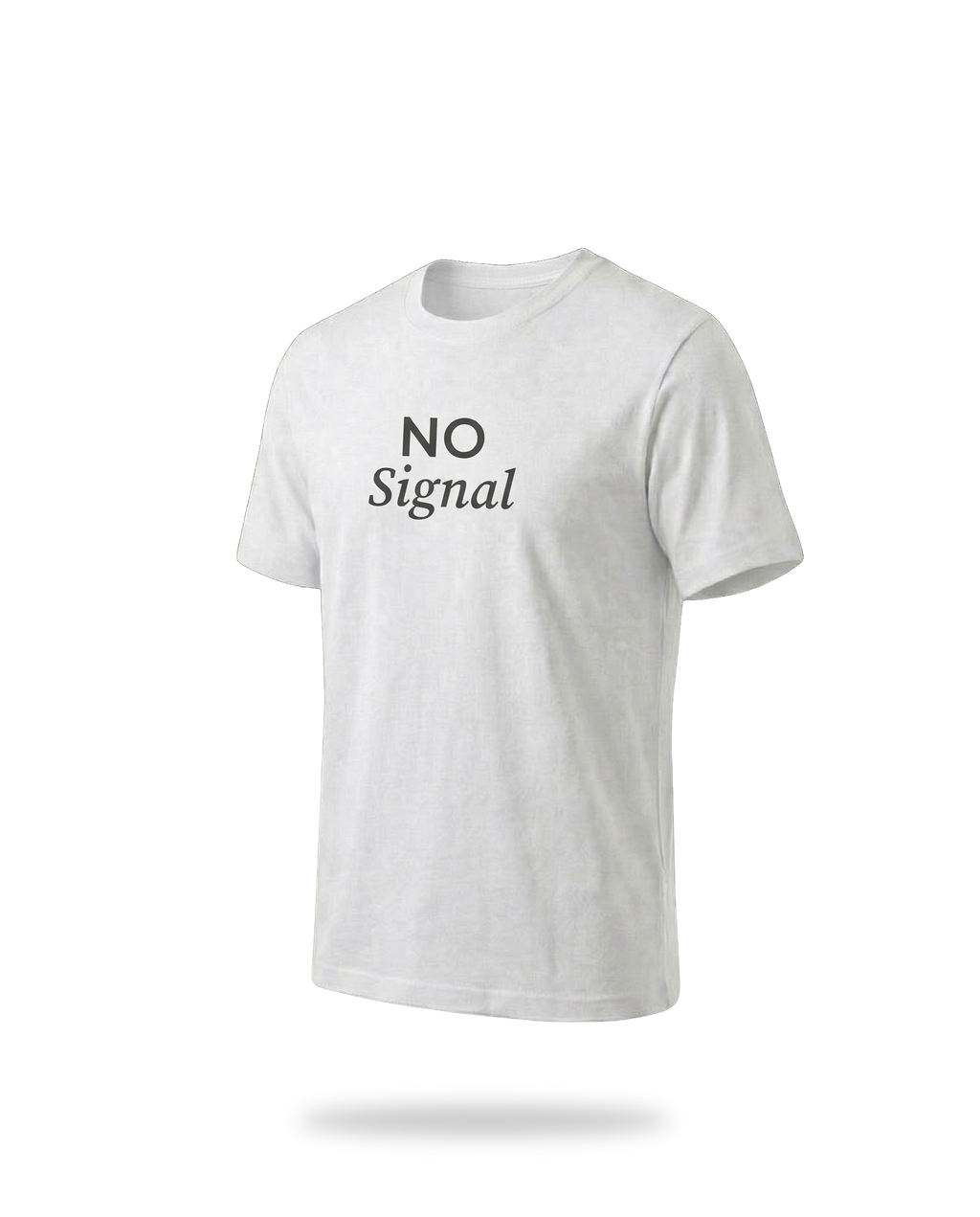 T-SHIRT NO SIGNAL WHITE