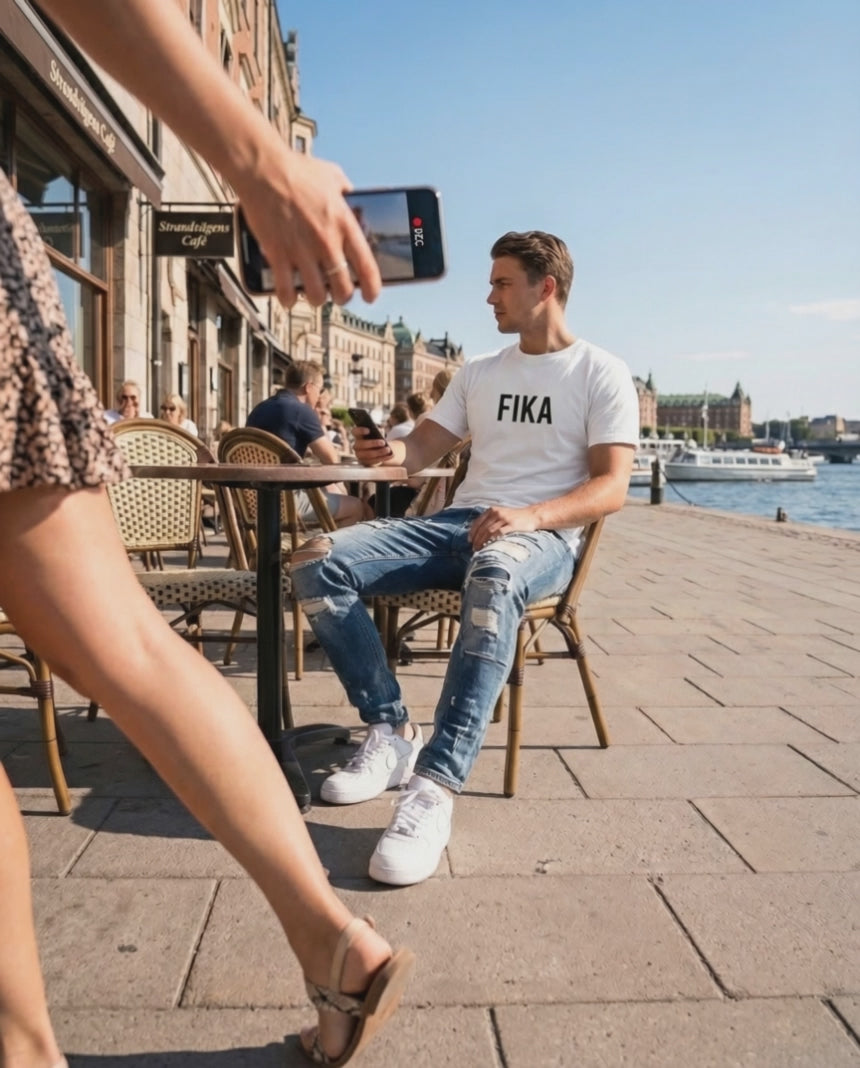 T-SHIRT FIKA BLACK