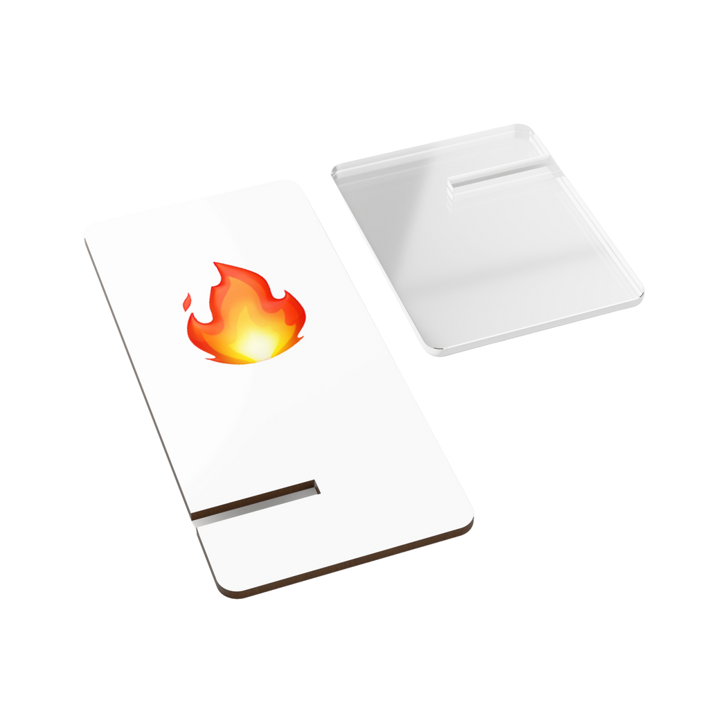 Phone Stand — Flame Design