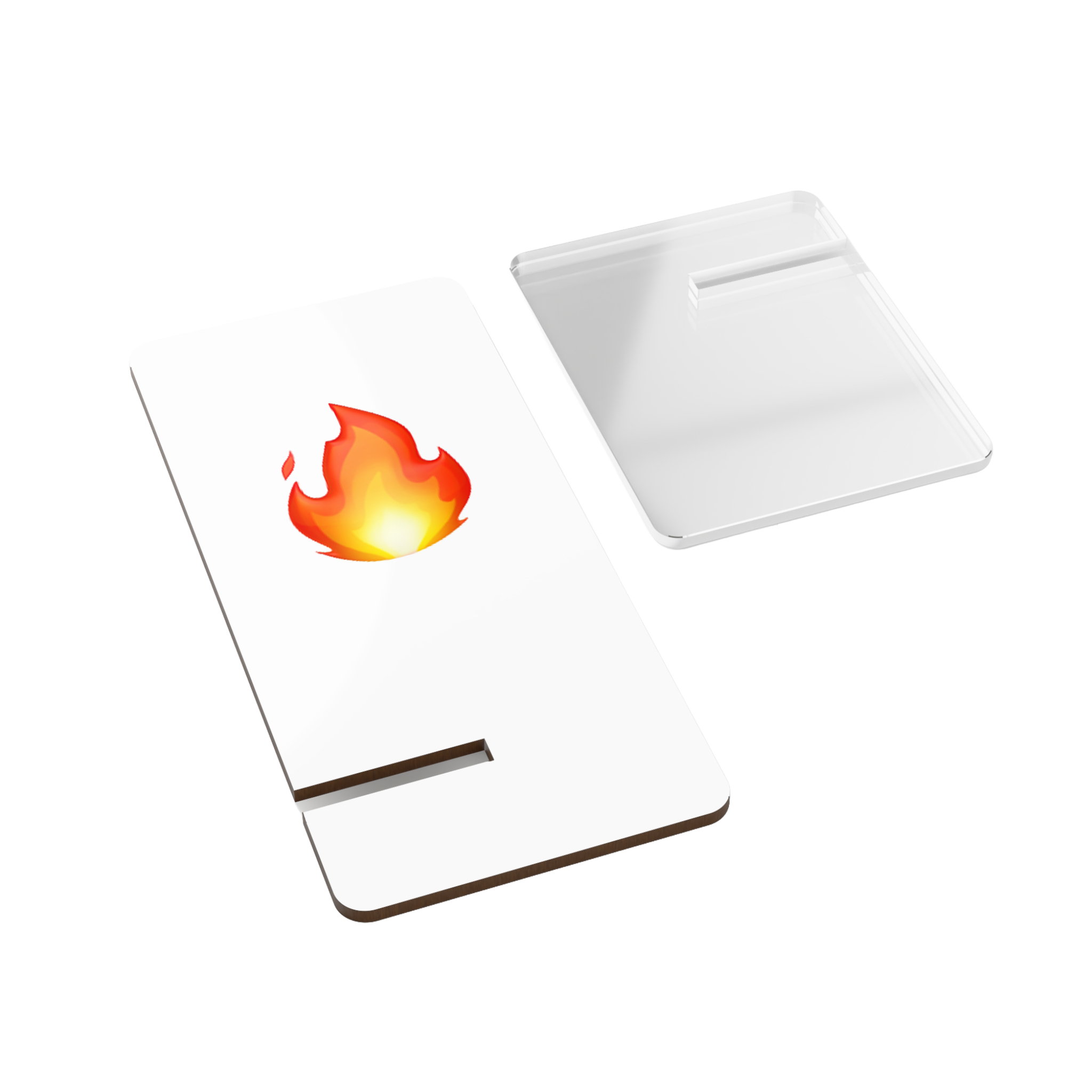 Phone Stand — Flame Design
