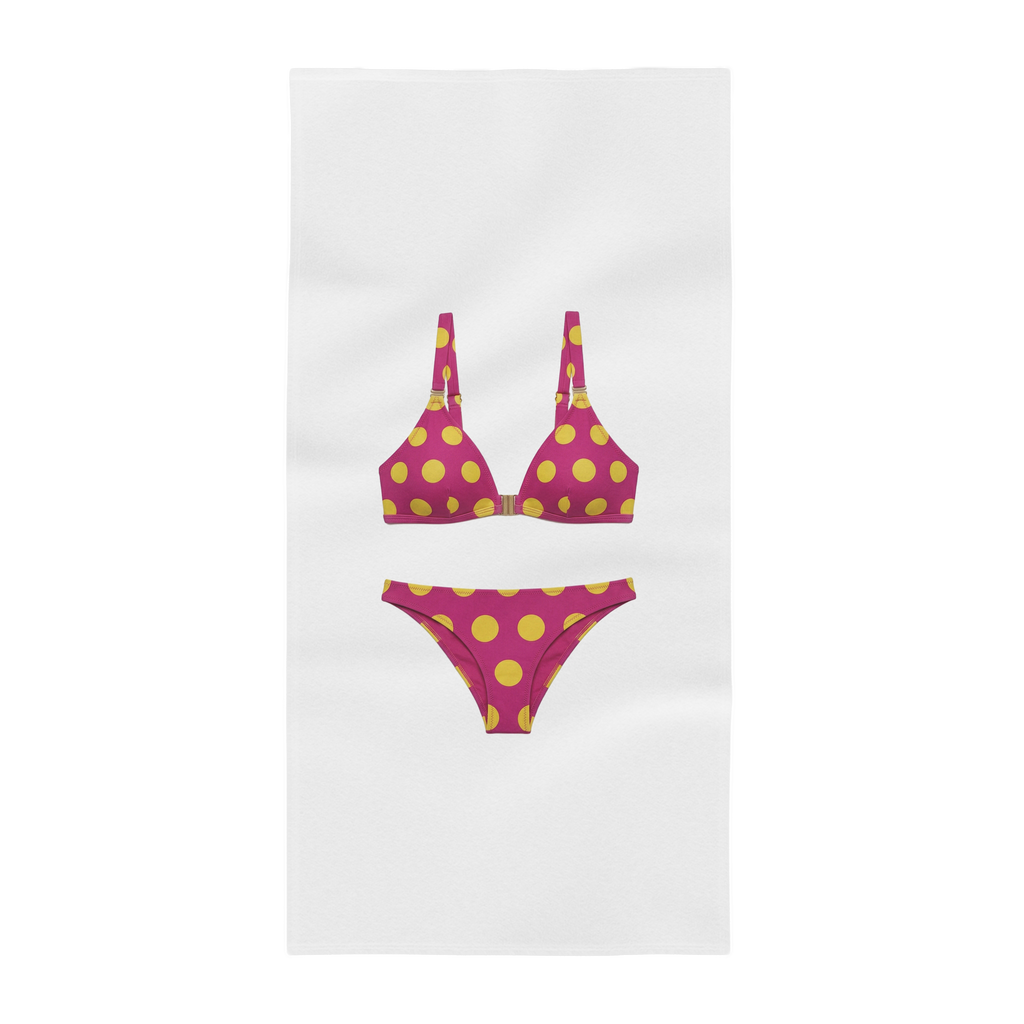 Emoji Bikini Beach Towel