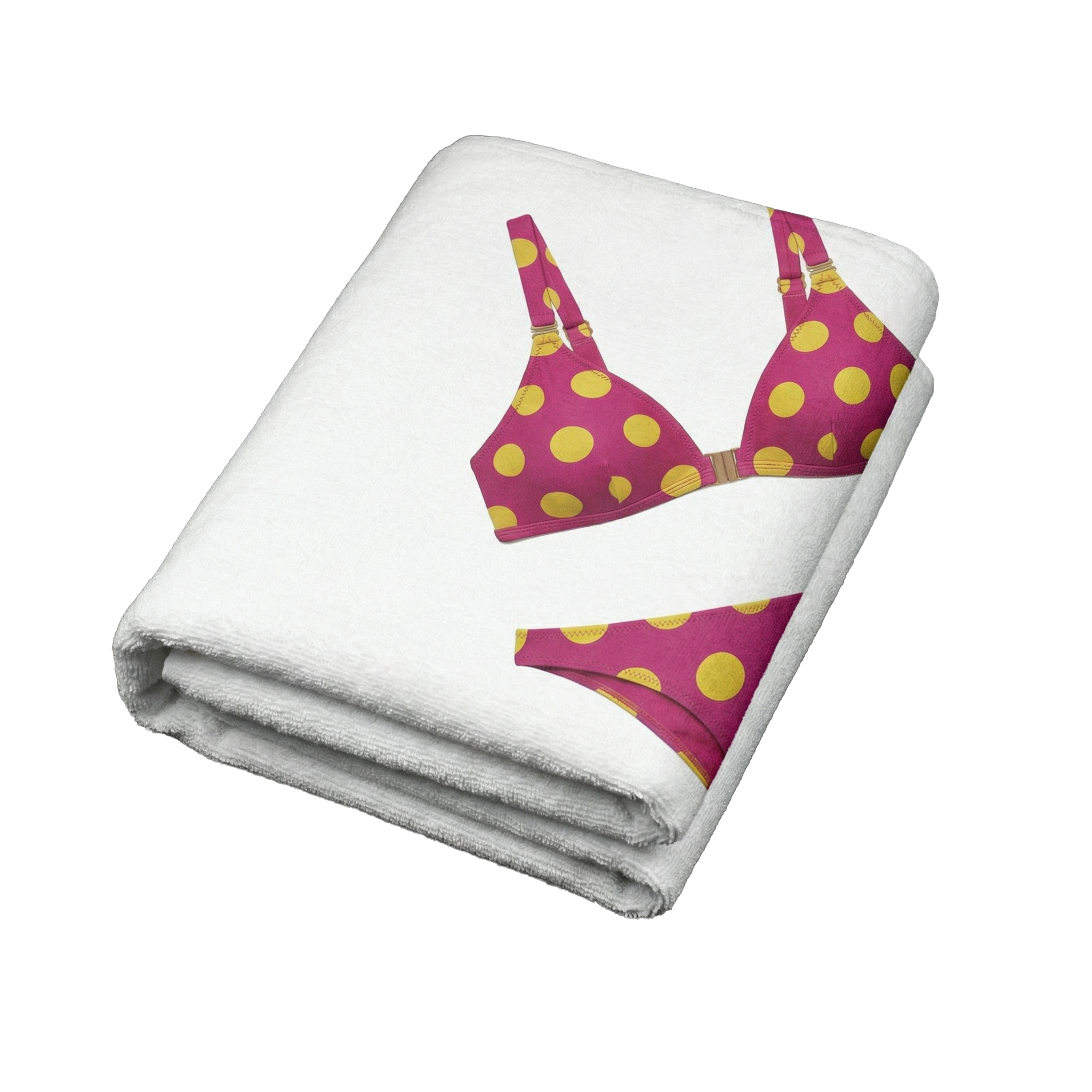 Emoji Bikini Beach Towel